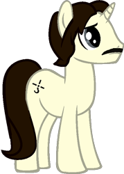 Size: 491x687 | Tagged: safe, artist:gabbypaint-ponybases, artist:grapefruitface1, pony, unicorn, base used, blue oyster cult, buck dharma, facial hair, moustache, ponified, simple background, solo, transparent background