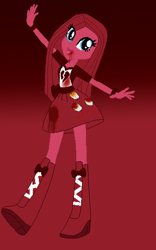 Size: 342x547 | Tagged: safe, artist:princessofdeadroses, artist:selenaede, pinkie pie, human, equestria girls, alternate cutie mark, alternate hairstyle, alternate universe, anti-hero, anti-heroine, base used, blood, bloody, bloody mouth, bracelet, clothes, elements of insanity, equestria girls style, equestria girls-ified, happy, jewelry, pinkamena diane pie, pinkis cupcake, shoes, smiling, wild card