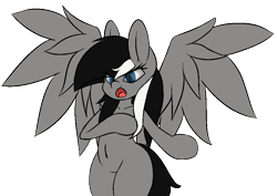 Size: 904x639 | Tagged: safe, artist:color-spark, oc, oc:blake breeze, pegasus, pony, bipedal, female, mare, rule 63, simple background, solo, transparent background