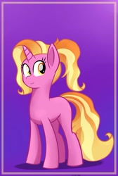 Size: 733x1091 | Tagged: safe, artist:flylash6009, luster dawn, pony, unicorn, the last problem, missing cutie mark, solo