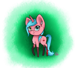 Size: 2125x1889 | Tagged: safe, artist:moon-wing, oc, oc only, pony, unicorn, chibi, ear fluff, female, mare, ribbon, socks (coat marking), solo, transparent background