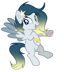 Size: 600x670 | Tagged: safe, artist:thesmall-artist, oc, oc:star dust, pegasus, pony, base used, female, heterochromia, mare, simple background, solo, transparent background