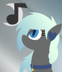 Size: 5062x5846 | Tagged: safe, artist:soulakai41, oc, oc:moonlight melody, bat pony, pony, absurd resolution, bust, female, mare, portrait, solo