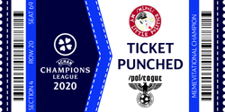 Size: 1000x500 | Tagged: safe, artist:anonymous, pony, /mlpol/, /pol/ league cup, 2020, 4chan, 4chan champions league, blackletter, football, misc, sports, ticket