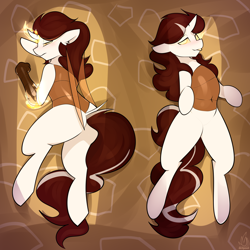 Size: 6000x6000 | Tagged: safe, artist:biepbot, derpibooru exclusive, oc, oc only, oc:biepbot, original species, pony, body pillow design, magic, male, shapeshifting, stallion, stinger, waspling