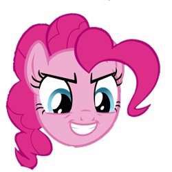 Size: 909x905 | Tagged: safe, derpibooru import, edit, edited screencap, screencap, pinkie pie, earth pony, pony, the last laugh, background removed, emote, female, mare, simple background, solo, transparent background