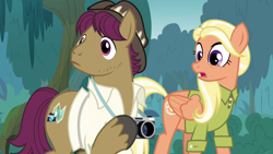 Size: 1920x1080 | Tagged: safe, screencap, mane allgood, snap shutter, pony, the last crusade, camera