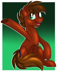 Size: 1280x1623 | Tagged: safe, artist:missmele-madness, oc, oc:manic bulbs, earth pony, pony, male, solo, stallion