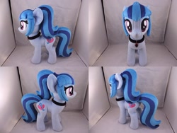 Size: 1597x1199 | Tagged: safe, artist:little-broy-peep, sonata dusk, pony, irl, photo, plushie, solo