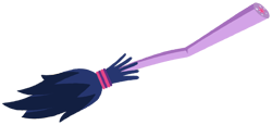 Size: 1000x460 | Tagged: safe, editor:teren rogriss, twilight sparkle, broom, objectification, simple background, solo, transparent background, twilight sparkle's cutie mark