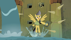 Size: 1920x1080 | Tagged: safe, screencap, daring do, pony, daring don't, bedroom eyes, clothes, daring dorable, shirt