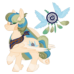 Size: 1500x1500 | Tagged: safe, oc, oc only, pegasus, pony, crack ship offspring, neckerchief, offspring, parent:applejack, parent:shining armor, parents:shiningjack, simple background, solo, transparent background