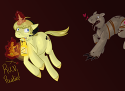 Size: 900x655 | Tagged: safe, artist:puppet-rhymes, pony, amnesia the dark descent, pewdiepie, ponified