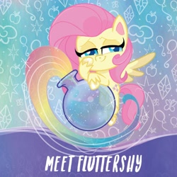 Size: 926x926 | Tagged: safe, fluttershy, pegasus, pony, my little pony: pony life, official, solo