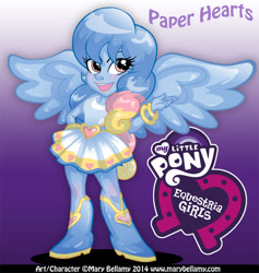 Size: 739x781 | Tagged: safe, artist:marybellamy, oc, oc:paperhearts, pegasus, equestria girls