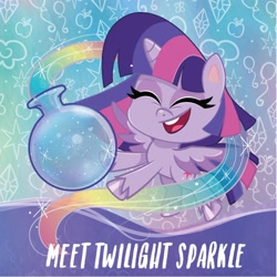 Size: 930x929 | Tagged: safe, twilight sparkle, twilight sparkle (alicorn), alicorn, pony, my little pony: pony life, official, solo