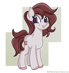 Size: 1280x1369 | Tagged: safe, artist:redpalette, oc, earth pony, pony, cute, female, mare, smiling