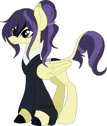 Size: 385x455 | Tagged: safe, artist:t-aroutachiikun, oc, oc:midnight spark, pegasus, pony, base used, clothes, kimono (clothing), male, offspring, parent:princess celestia, simple background, solo, stallion, transparent background