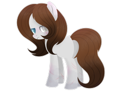 Size: 2900x2110 | Tagged: safe, artist:verona-5i, oc, earth pony, pony, female, mare, scar, simple background, solo, transparent background
