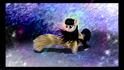 Size: 900x506 | Tagged: safe, artist:lova-gardelius, pony, loreen, ponified, solo