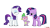 Size: 2500x1406 | Tagged: safe, artist:eugenebrony, derpibooru import, rarity, spike, twilight sparkle, unicorn twilight, dragon, pony, unicorn, the cutie pox, eyes closed, frown, heart eyes, rarity hair, simple background, transparent background, trio, wingding eyes