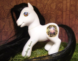 Size: 550x432 | Tagged: safe, pony, g3, custom, emmett cullen, irl, photo, ponified, toy, twilight (series)