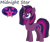 Size: 974x820 | Tagged: safe, artist:xxmaikhanhflarexx, derpibooru import, oc, oc:midnight star, my little pony: the movie, magical lesbian spawn, next generation, offspring, parent:tempest shadow, parent:twilight sparkle, parents:tempestlight