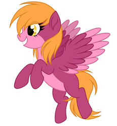 Size: 2712x2936 | Tagged: safe, artist:rioshi, artist:starshade, oc, oc only, pegasus, pony, adoptable, female, mare, simple background, smiling, solo, white background