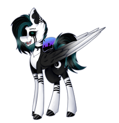 Size: 2521x2607 | Tagged: safe, artist:chazmazda, oc, oc only, pegasus, pony, art, cartoon, commission, commissions open, digital art, fullbody, outline, shade, simple background, solo, transparent background, wings
