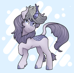 Size: 711x703 | Tagged: safe, artist:magicstarfriends, oc, oc only, oc:hyperion, kirin, kirin-ified, solo, species swap