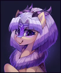 Size: 2462x2916 | Tagged: safe, artist:share dast, oc, kirin, kirin oc, solo, two-horned kirin