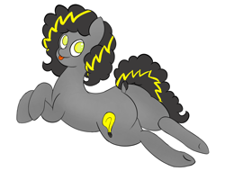 Size: 1500x1200 | Tagged: safe, artist:dummy, oc, oc:bug-zapper, pony, female, mare, solo, tongue out