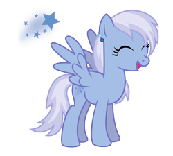 Size: 5000x4500 | Tagged: safe, artist:northernthestar, oc, oc:star swift, pegasus, pony, absurd resolution, eyes closed, female, happy, mare, simple background, solo, transparent background