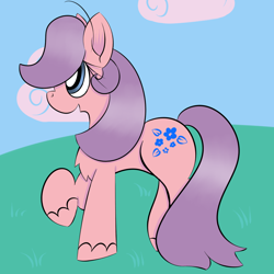 Size: 1000x1000 | Tagged: safe, artist:souldew, morning glory, pony, g2, g2 to g4, generation leap, unshorn fetlocks