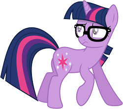 Size: 7000x6250 | Tagged: safe, artist:caliazian, sci-twi, twilight sparkle, pony, unicorn, better together, equestria girls, spring breakdown, absurd resolution, concerned, equestria girls ponified, female, ponified, raised hoof, simple background, solo, transparent background, unicorn sci-twi, vector