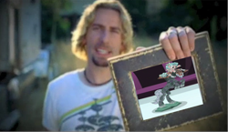 Size: 1011x587 | Tagged: safe, edit, edited screencap, editor:countcoltnackh, screencap, cozy glow, lord tirek, centaur, pony, the beginning of the end, chad kroeger, craft, exploitable meme, look at this photograph, meme, nickelback, sculpture