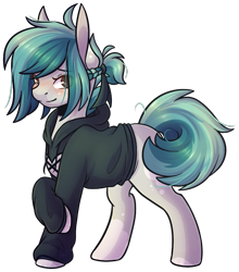 Size: 784x891 | Tagged: safe, artist:ak4neh, oc, oc only, oc:bad liar, earth pony, pony, clothes, female, mare, simple background, solo, transparent background