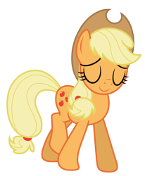 Size: 5969x7250 | Tagged: safe, artist:estories, derpibooru import, applejack, earth pony, pony, absurd resolution, eyes closed, simple background, solo, transparent background, vector