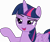 Size: 6430x5438 | Tagged: safe, artist:uigsyvigvusy, twilight sparkle, twilight sparkle (alicorn), alicorn, pony, 2 4 6 greaaat, absurd resolution, arrogance, arrogant, conceit, conceited, condescending, female, mare, open mouth, oppression, oppressor, raised eyebrow, raised hoof, simple background, smiling, smug, smuglight sparkle, solo, tempting fate, transparent background, twibitch sparkle, vector