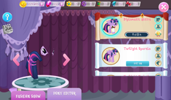 Size: 1024x600 | Tagged: safe, twilight sparkle, twilight sparkle (alicorn), alicorn, pony, cursed image, error, gameloft, glitch