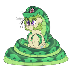 Size: 3000x3000 | Tagged: safe, artist:fluffyxai, oc, oc only, pegasus, pony, snake, blushing, coils, concerned, cute, daaaaaaaaaaaw, forked tongue, holding hooves, sad, snek, sweat, sweatdrop, tail, teary eyes, tongue out, unnamed oc