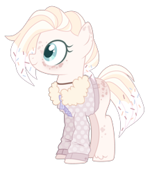 Size: 2611x2851 | Tagged: safe, artist:nightmarye, oc, oc:sprink, earth pony, pony, base used, clothes, female, high res, jacket, mare, simple background, solo, transparent background