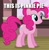 Size: 446x455 | Tagged: safe, derpibooru import, edit, edited screencap, screencap, pinkie pie, earth pony, pony, three's a crowd, captain obvious, caption, cropped, fact, image macro, no shit sherlock, solo, text, truth