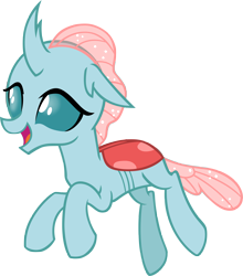 Size: 4925x5590 | Tagged: safe, artist:andoanimalia, ocellus, changedling, changeling, school raze, absurd resolution, cute, diaocelles, female, floating, happy, open mouth, simple background, solo, transparent background, vector