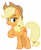 Size: 5569x6738 | Tagged: safe, artist:estories, derpibooru import, applejack, earth pony, pony, absurd resolution, simple background, solo, transparent background, vector