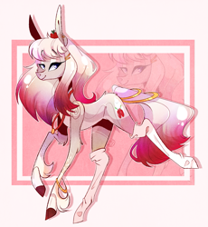 Size: 919x1000 | Tagged: safe, artist:manella-art, oc, oc:cherri cheesecake, earth pony, pony, female, mare, solo