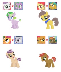 Size: 826x967 | Tagged: artist needed, safe, screencap, apple bloom, babs seed, button mash, rumble, scootaloo, snails, spike, sweetie belle, oc, dracony, dragon, earth pony, hybrid, pegasus, pony, unicorn, buttonseed, colt, cutie mark crusaders, female, filly, interspecies offspring, male, offspring, op is on drugs, parent:apple bloom, parent:babs seed, parent:button mash, parent:rumble, parent:scootaloo, parent:snails, parent:spike, parent:sweetie belle, parents:buttonseed, parents:rumbloo, parents:snailbloom, parents:spikebelle, rumbloo, shipping, snailbloom, spikebelle, straight