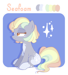 Size: 1280x1407 | Tagged: safe, artist:holidaye, oc, oc:seafoam, earth pony, pony, female, glasses, mare, solo