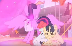 Size: 662x425 | Tagged: safe, screencap, twilight sparkle, twilight sparkle (alicorn), alicorn, pony, growing up is hard to do, saddle bag