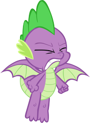 Size: 3559x4823 | Tagged: safe, artist:memnoch, spike, dragon, between dark and dawn, claws, male, simple background, solo, spread toes, transparent background, vector, winged spike
